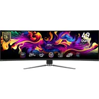 MSI MPG 491CQP QD-OLED 49" DQHD 144Hz 0.03ms DisplayHDR True Black 400 Curved Gaming Monitor - Black - 9S6-3FA84T-003