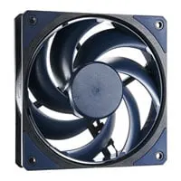 120mm Cooler Mobius Fan, Black, 7 Blade, Loop Dynamic Bearing, 2050 RPM, 63.1CFM Airflow, 22.6dB, 4-Pin PWM