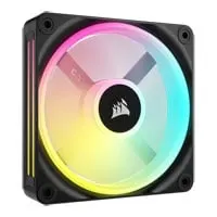 120mm CORSAIR iCUE LINK QX120 RGB, 7 Blade, PWM, ARGB LEDs, Magnetic Dome Bearing, Single Fan Expansion Kit, 4-Pin