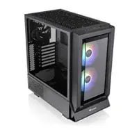 Thermaltake Ceres 350 MX, Black, Mid Tower Chassis w/ Tempered Glass Window, 3 x 140mm Fans, EATX/ATX/mATX