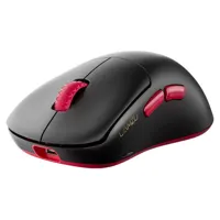 Lamzu Thorn kabellose V2 Gaming-Maus, 8.000Hz - schwarz/rot