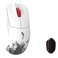 WLMouse YING Magnesium Kabellose Gaming Maus, PAW3950HS, 8K Polling, OMRON Optical Switches - schwarz/weiß