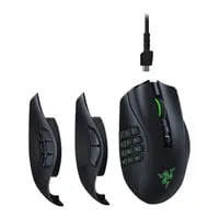 Razer Naga V3 Pro Wireless Gaming Mouse, Black, Optical, Focus Pro 50K Optical Sensor Gen-3, 50k DPI, 2.4GHz / USB-C