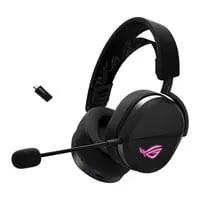 ASUS ROG Pelta Wireless Headset, Black, 50mm Titanium Drivers, ROG SpeedNova Technology, 2.4GHz, PC/MAC/Switch/PS/Mobile