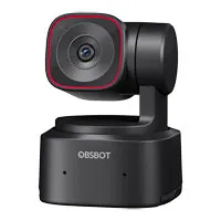 OBSBOT Tiny 2 Lite AI PTZ Webcam, 4k@30, 1080p@60, 1/2'' CMOS Sensor, USB Type-c, Voice/Gesture/App Control