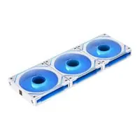120mm Lian Li UNI FAN SL-INF, White, ARGB, 7-Blade, 2100RPM, 61.3CFM, FDB, 3 Pack, UNI Hub, L-Connect, 4-Pin PWM