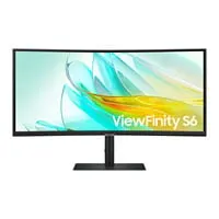 34" Samsung ViewFinity S6 LS34C652UA Monitor, VA, WQHD 3440x1440, 5ms, 100Hz, 350 cd/m², 3000:1, HDR, HDMI / DP / USB-C