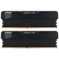 KLEVV URBANE V RGB DDR5-6000 RAM, CL30, XMP 3.0 & EXPO - 32 GB Dual-Kit, schwarz