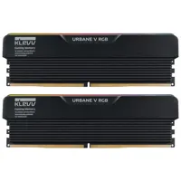 KLEVV URBANE V RGB DDR5-6000 RAM, CL28, XMP 3.0 & EXPO - 32 GB Dual-Kit, schwarz