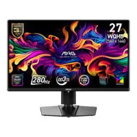 26.5" MSI MAG 271QP QD-OLED X28 OLED Gaming Monitor, WQHD 2560x1440, 280Hz, 0.03ms, DP / HDMI / USB-C