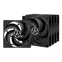 Arctic P12 Static Pressure 120mm PC Fans Black - Pack of 5