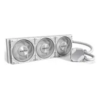 Montech HyperFlow Silent 360, White, 360mm AIO Hydro CPU Cooler, 3x 120mm Metal Pro 12 Silent Fans, Intel/AMD