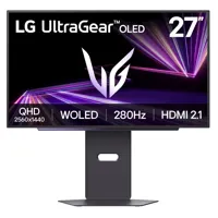 27" LG 27GX700A-B Gaming Monitor, OLED , 2560x1440, 0.03ms, 280Hz, FreeSync Premium Pro, 1.5M:1, HDR500, HDMI / DP / USB