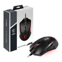 MSI Clutch GM08 4200 DPI Optical FPS Gaming Mouse - Black