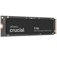 Crucial T710 2TB PCIe Gen5 NVMe M.2 SSD - Read 14,900 MB/s, Write 13,800 MB/s - CT2000T710SSD8