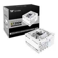 1200W Thermaltake Toughpower GT, Fully Modular, 80PLUS Gold, Single Rail, 100A, 120mm Fan, ATX3.1, Snow