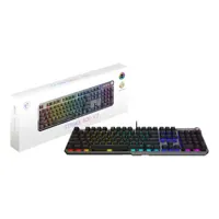 MSI STRIKE 600 V2 Silent UK English RGB Wired Mechanical Gaming Keyboard