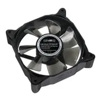 80mm Noiseblocker Multiframe M8-3 HS Fan, 2200RPM, 34.7 CFM, Removable Corners, EKAPlus Drive, NanoSLI Bearing, Black