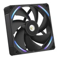 140mm NZXT F140X RGB Single-Frame Fan, Black, 2400rpm, 116CFM, 41dB, 8-Pin NZXT Connector