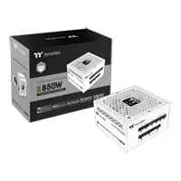 850W Thermaltake GF A3 Snow, Modular, 80PLUS Gold, Cybernetics Platinum, Single Rail, PCIe 5.1, ATX 3.1, Smart Fan