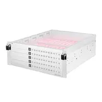 4U Silverstone 60x 2.5” HDD protection & collection chassis, with window
