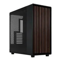 Fractal North XL RC Charcoal Black Mid Tower Chassis, Tempered Glass, 3x 140mm PWM, Reverse Connection, mITX/mATX/E-ATX
