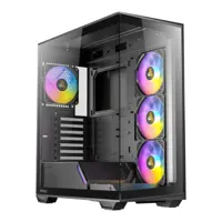 Antec C3 ARGB Tempered Glass Mid Tower Gaming PC Case - Black