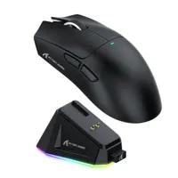 Attack Shark X11 Lightweight 63g Wireless 2.4GHz Bluetooth RGB Gaming Mouse - Black
