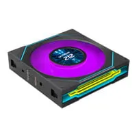 120mm Lian Li Uni Fan SL-INF LCD Flex, Black, 9 Blade, 2000RPM, 59.2CFM, FD Bearing, PWM + ARGB, L-Connect 3