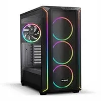 be quiet! Shadow Base 800 FX Black Mid Tower Chassis, Addressable RGB LEDs, 4x 140mm Fans, mITX/mATX/ATX/EATX