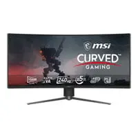 34" MSI MPG 346CQRF X24 UWQHD 240Hz Adaptive Sync Curved Gaming Monitor, 3440x1440, 0.5ms, 1500R, ARGB, DP/HDMI/USB-C