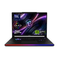 MSI Raider 16 Max Intel Core Ultra 9 32GB RAM 1TB SSD GeForce RTX 5090 240Hz 16 Inch Windows 11 Gaming Laptop