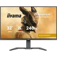 32" iiyama G-Master GB3295QSU-B1 Monitor, Fast VA, 2560 x 1440, 240Hz, FreeSync Premium, 0.4ms, HDMI 2.1 / DP 1.4