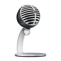 Shure MOTIV MV5 (Gray) USB Microphone with 3 Recording Modes, Headphone Monitoring for Mac/iOS/Windows/Android