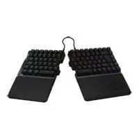 ASUS ROG Falcata 75% Split Wireless Mechanical Gaming Keyboard, ROG HFX V2 Magnetic Switch, USB 2.0 / BT / 2.4GHz
