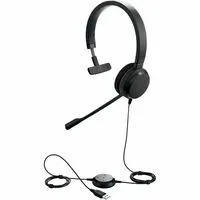 Jabra EVOLVE 20 Wired Over-the-head Mono Headset - Monaural