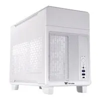 Thermaltake TR100 Mini Tower Chassis, Snow White, Modular Design, SFX / SFX-L PSU Support, USB 3.0 / 3.2 Gen2, mITX