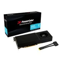 Powercolor AMD Radeon AI PRO R9700 32GB GDDR6 Graphics Card, Black, RDNA 4, 4096 Streams,