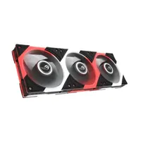 ASUS ROG Eurux GR120 ARGB 120mm PWM Case Fan – Triple Pack – 36-LED, 3-Zone, Daisy-Chain, ROG Hub Included – Black – 90DA00J0-B09020