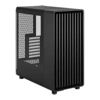 Fractal Design North Momentum Edition Chassis, Black, Mid Tower, 3x Momentum 12 Fans, USB-C, ATX / mATX / mITX