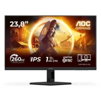AOC 24G4ZRE 24" Fast IPS Full HD 260Hz 0.3ms Gaming Monitor