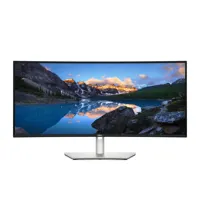 34" Dell Ultrasharp U3425WE UWQHD Curved 120Hz IPS-Black Monitor, 3440x1440, 5ms, DP/HDMI/LAN TB4