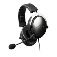 CHERRY XTRFY H1 Headset, Aluminium Frame, 60mm Drivers, 3.5mm, USB Soundcard, PC, Mac, Xbox One, PS4, Mobile, VR