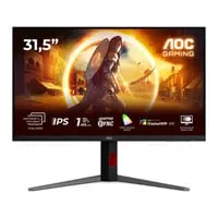 31.5" AOC U32G4U Gaming Monitor, Fast-IPS, 3840 x 2160, 160Hz / 320Hz Dual Mode, 1ms, DP 1.4 / HDMI 2.1 / USB 3.2