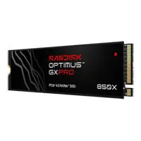 4TB SANDISK OPTIMUS GX PRO 850X SSD, M.2 (2280), PCIe 4.0 (x4) NVMe, 7300MB/s, 6600MB/s, 1.2M IOPS