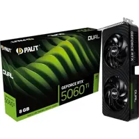 Palit GeForce RTX 5060 Ti DUAL 8GB GDDR7 Graphics Card - NE7506T019P1-GB2062D