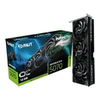PALIT NVIDIA GeForce RTX 5070 INFINITY 3 OC 12GB GDDR7 Ray-Tracing Graphics Card, DLSS 4, 