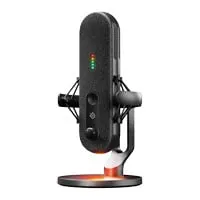 SteelSeries Alias Microphone, 25mm Condenser Capsule, Cardioid Pickup, Shock mount & Stand, USB-C