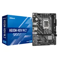 Asrock H610M-HDV/M.2 Intel H610 LGA 1700 micro ATX