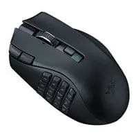 Razer Naga V2 Hyperspeed Wireless Mouse, Black, Right-Handed, Focus Pro Optical Sensor, Gen-2 Switches, 30000dpi, BT/RF